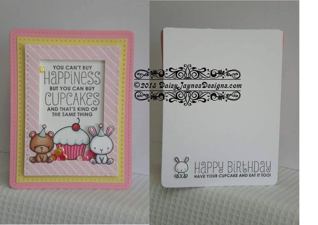 cupcakes pink and yellow