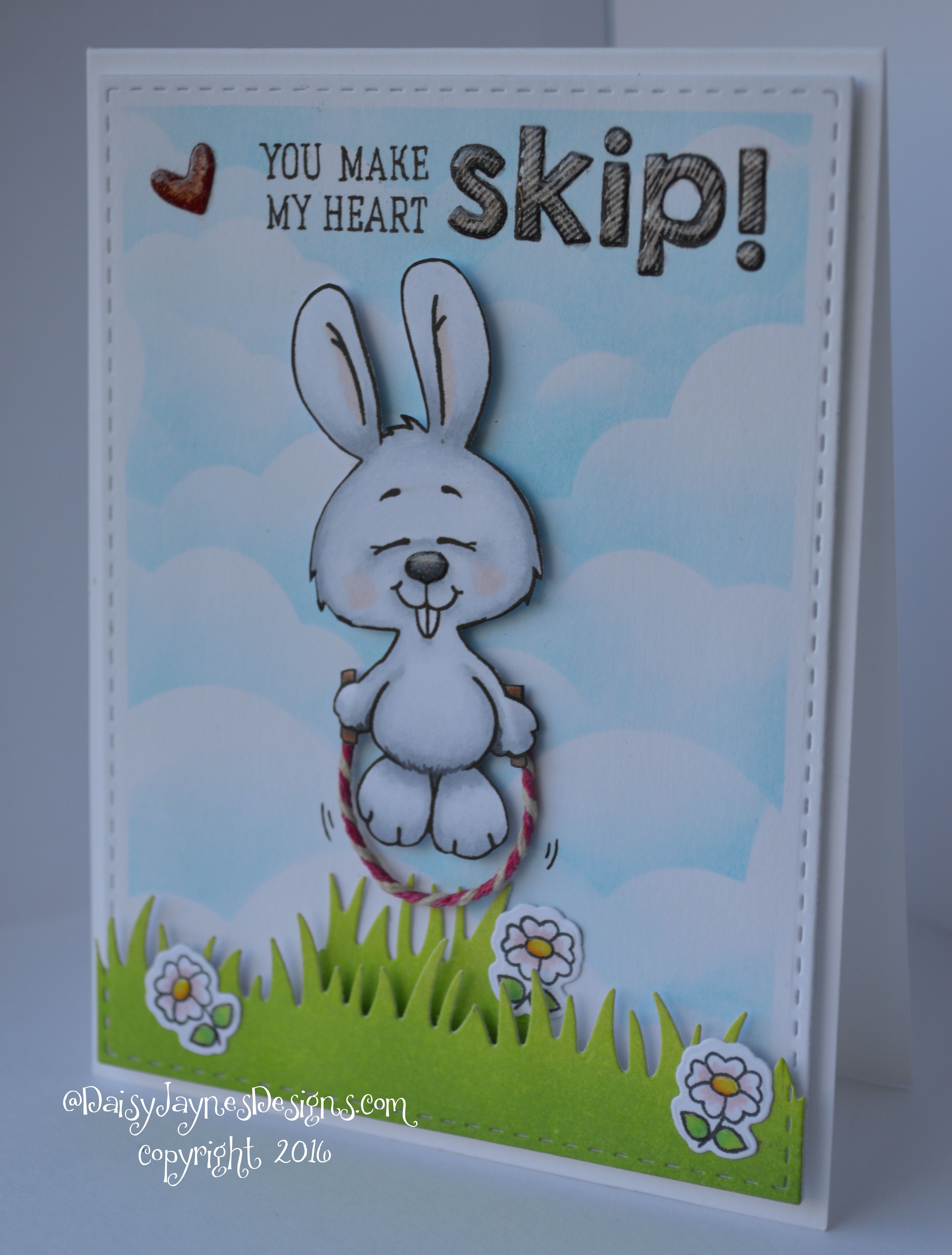 GSD FEB Skipping bunny