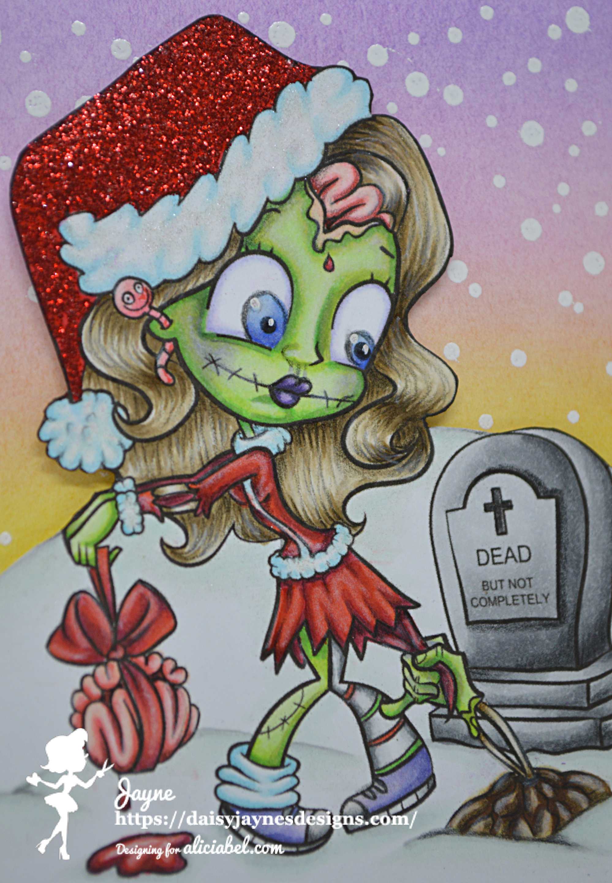 ABel DT zombie xmas close up