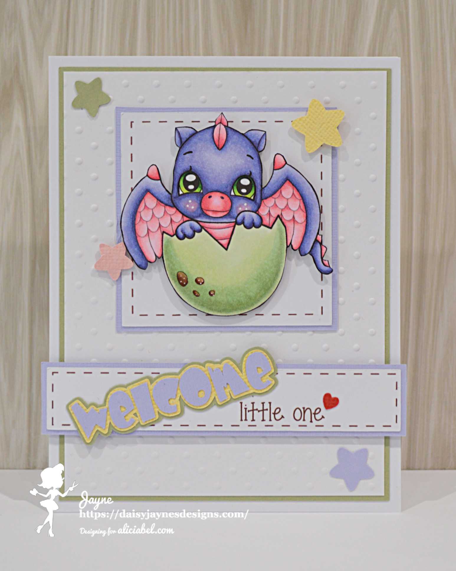 ABel DT baby dragon girl portrait