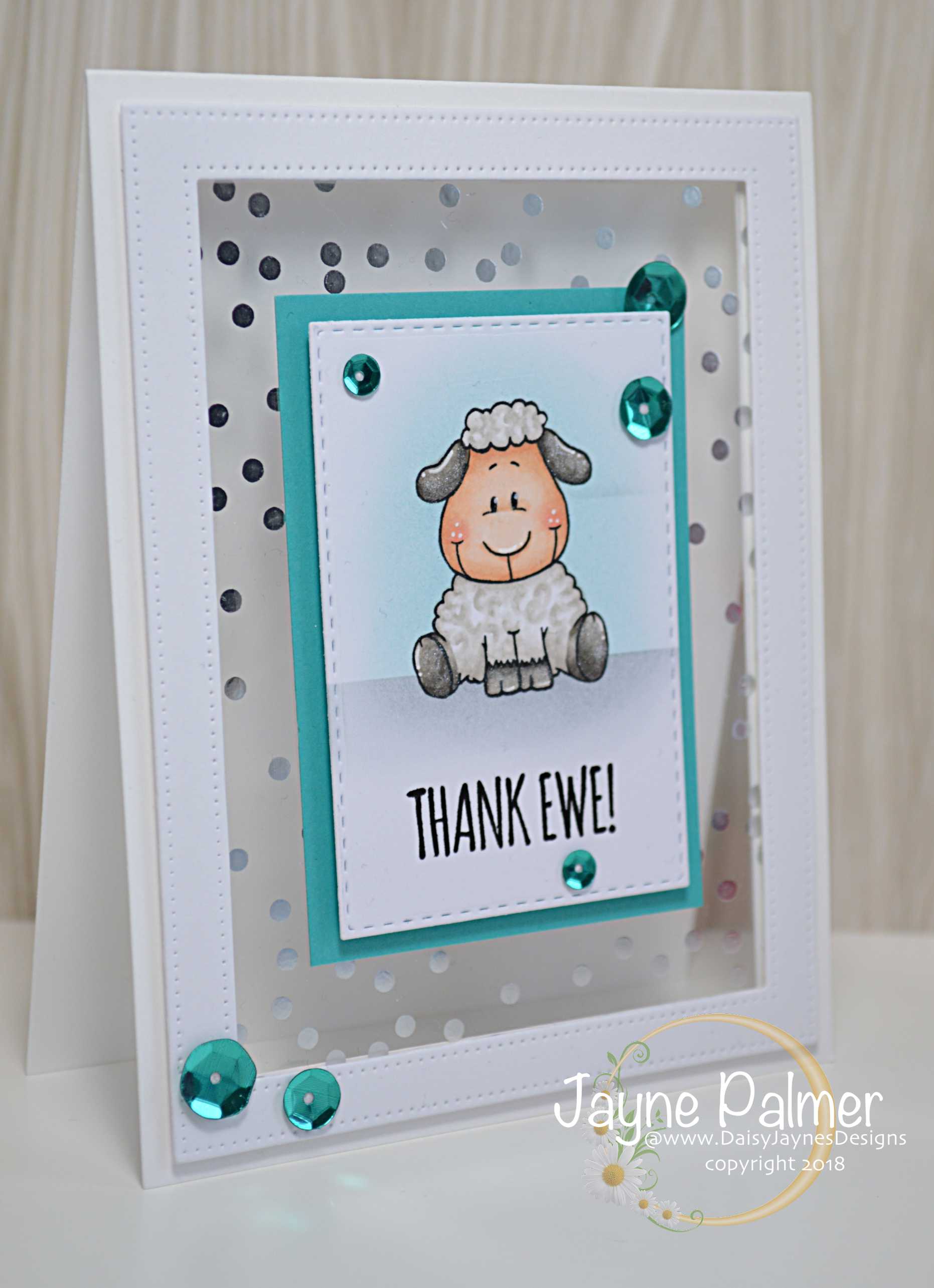 GSD DT Thank ewe close up